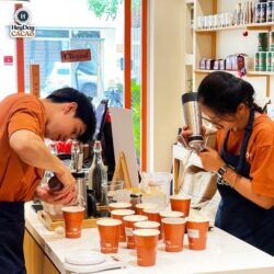 cách pha cacao sữa ngon cho barista mới